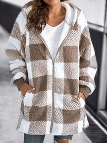 Women's Hooded Fleece Jacket — View 3