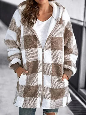 Women's Hooded Fleece Jacket — View 3