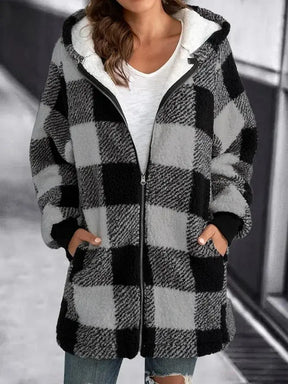 Women's Hooded Fleece Jacket — View 4