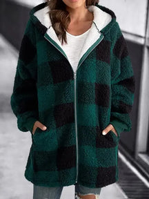 Women's Hooded Fleece Jacket — View 5