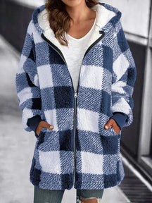 Women's Hooded Fleece Jacket — View 8