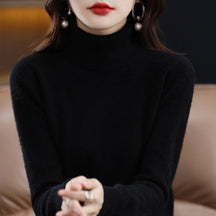 Women's Turtleneck Sweater — View 8
