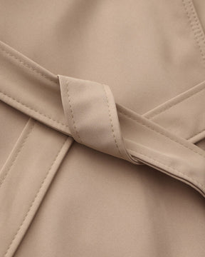 Women's Classic Trench Coat | Heritage in Black - Juana Fashion