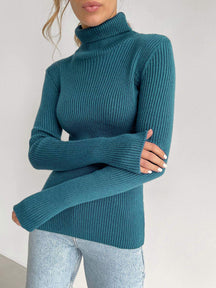 Women's Turtleneck Sweater — View 16