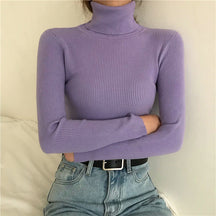 Women's Turtleneck Sweater — View 7