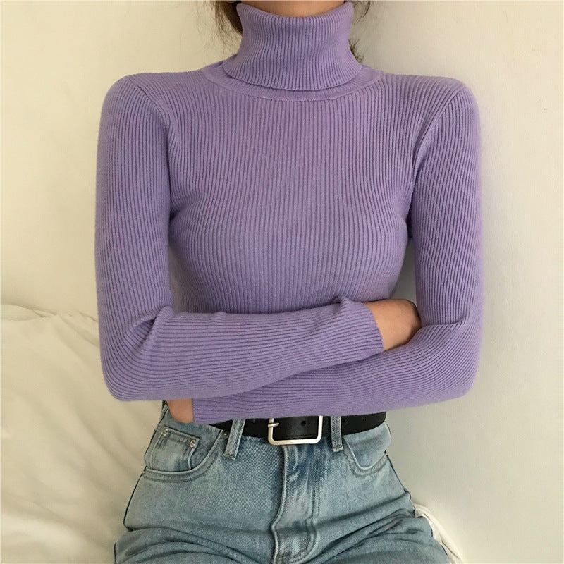 Women's Turtleneck Sweater — View 7