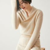 Women's V Neck Sweater — View 10