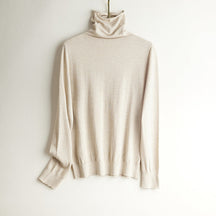 Women's Mock Neck Sweater — View 6
