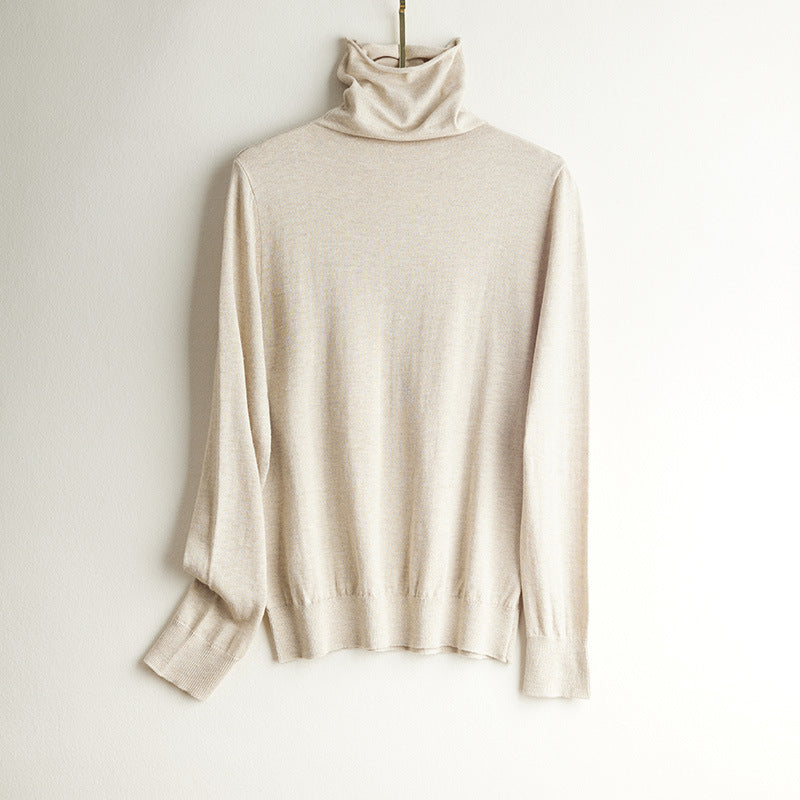 Women's Mock Neck Sweater — View 6
