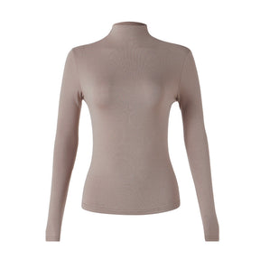 Women's Long Sleeve Turtleneck Sweater — View 3
