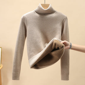 Women's Turtleneck Sweater — View 4