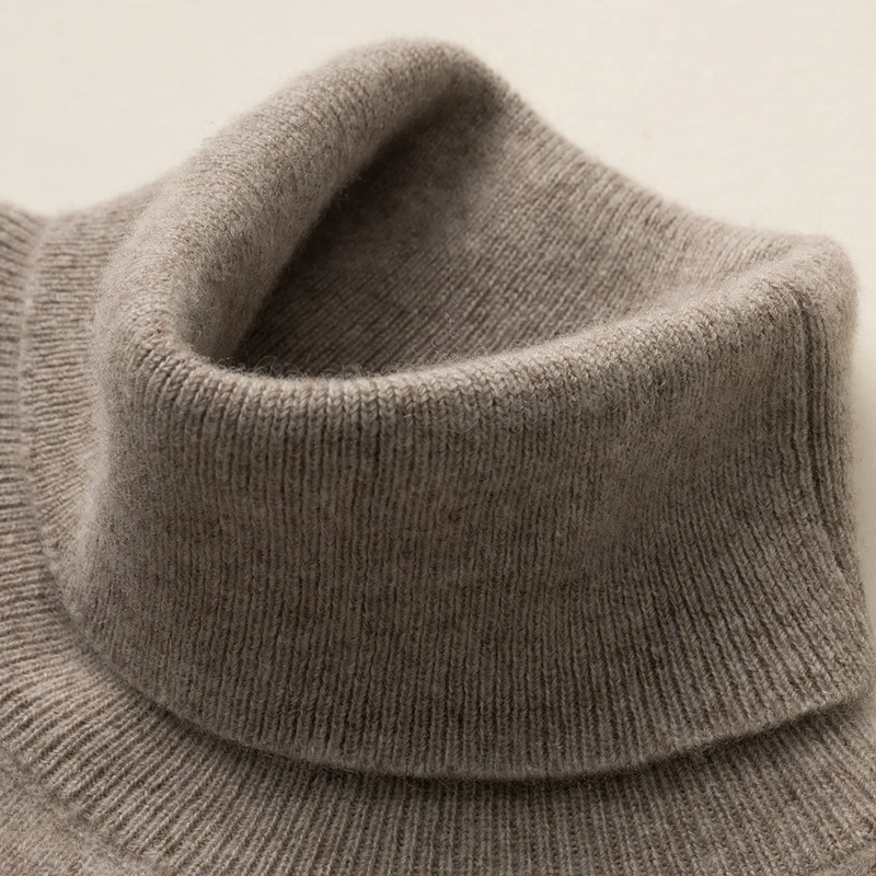 Women's Wool Turtleneck Sweater — View 1