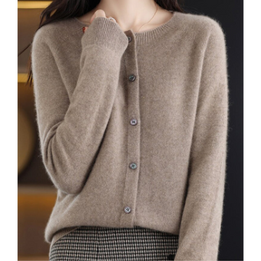 Women's Crewneck Cardigan — View 10