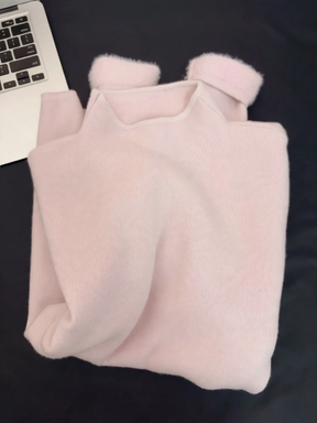 Women's Mock Neck Sweater — View 8