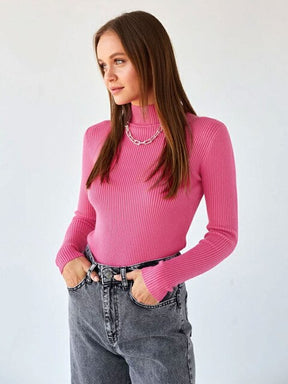 Women's Turtleneck Sweater — View 20