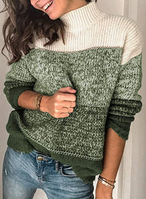 Women's Textured Turtleneck Sweater — View 7