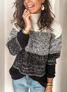 Women's Textured Turtleneck Sweater — View 6