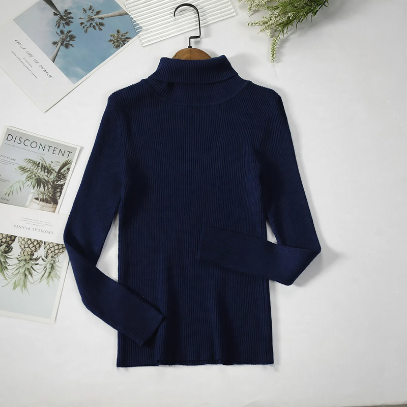 Women's Turtleneck Sweater — View 12
