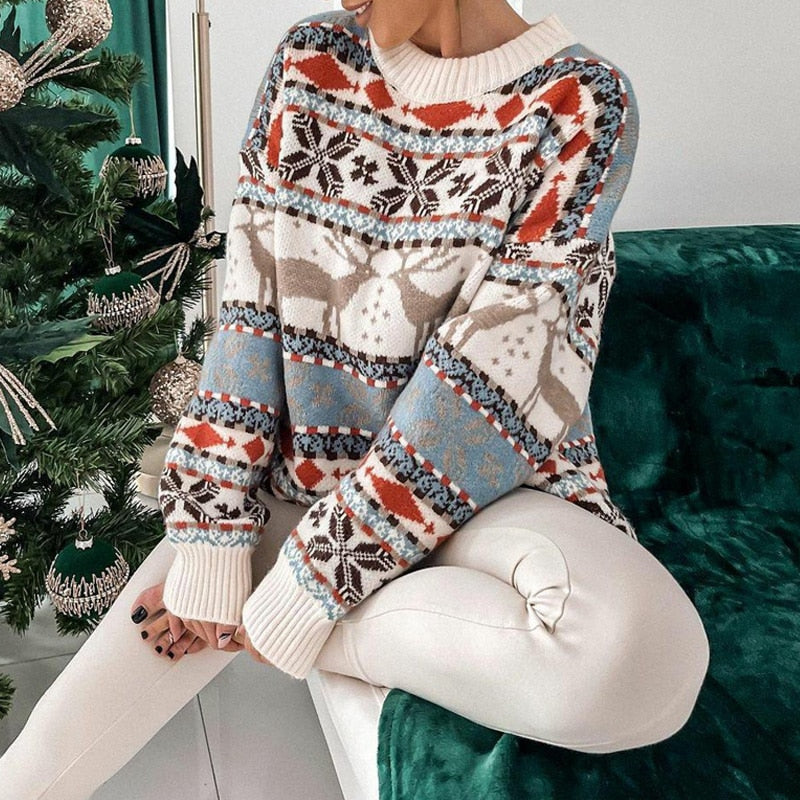 Women's Holiday Turtleneck Sweater — View 15