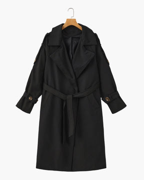 Women's Classic Trench Coat | Heritage in Beige - Juana Fashion