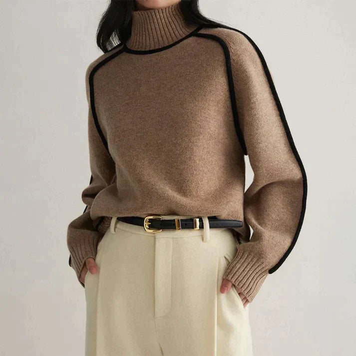 Women's Turtleneck Sweater — View 2