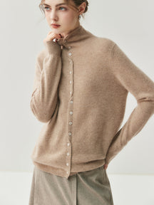 Women's Button Detail Cardigan — View 7