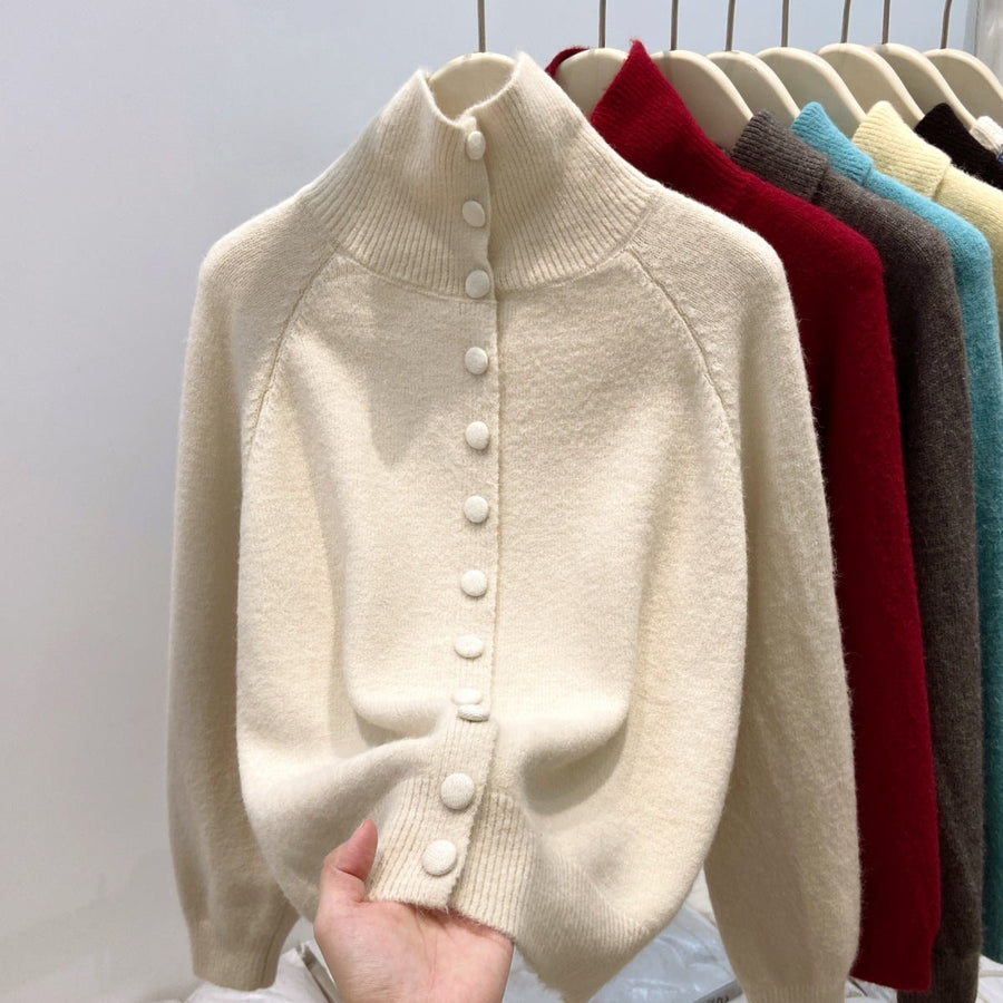 Women's Button Detail Cardigan — View 2