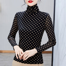 Women's Mock Neck Top — View 6