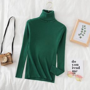 Women's Fitted Fine Knit Sweater — View 11