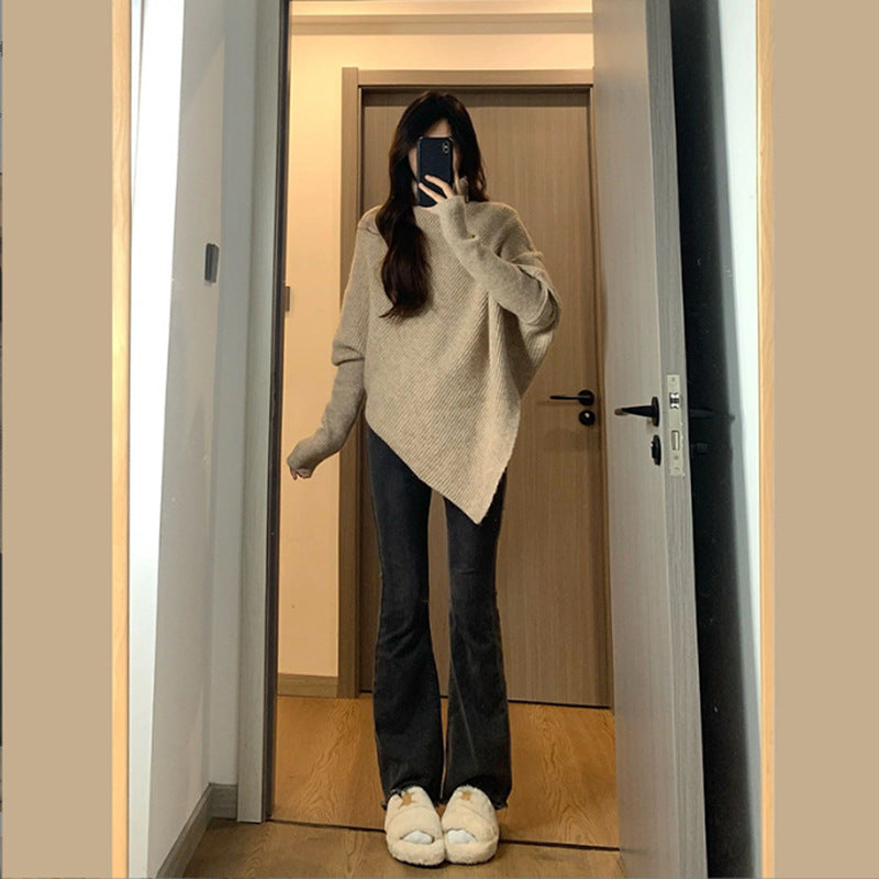 Women's Turtleneck Sweater — View 2