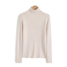 Women's Wool Mock Neck Sweater — View 12