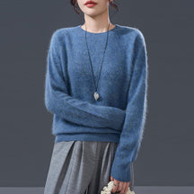 Women's Cashmere Blend Sweater — View 4