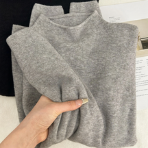 Women's Mock Neck Sweater — View 9