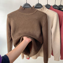 Women's Turtleneck Sweater — View 3