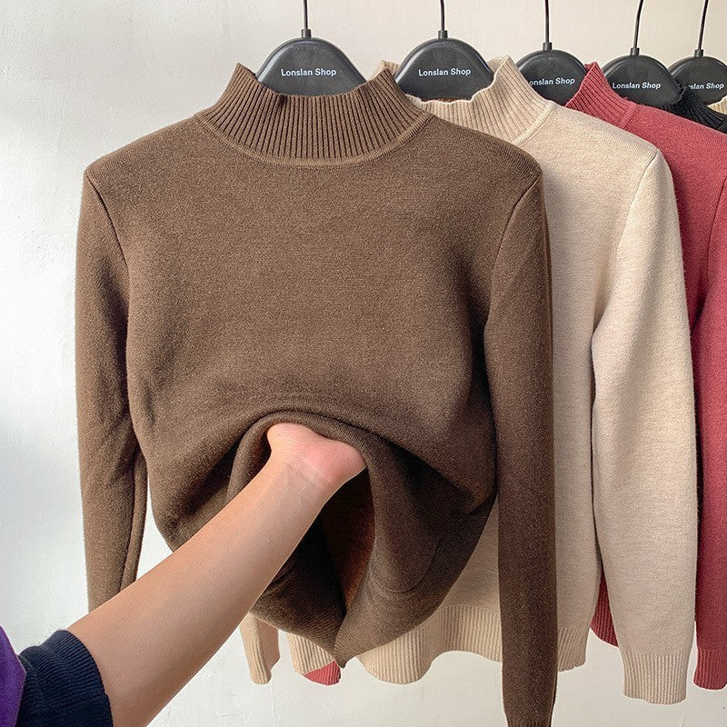 Women's Turtleneck Sweater — View 3