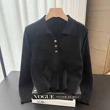 Women's Colorblock Half Zip Sweater — View 2