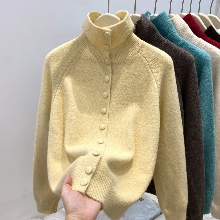 Women's Button Detail Cardigan — View 1