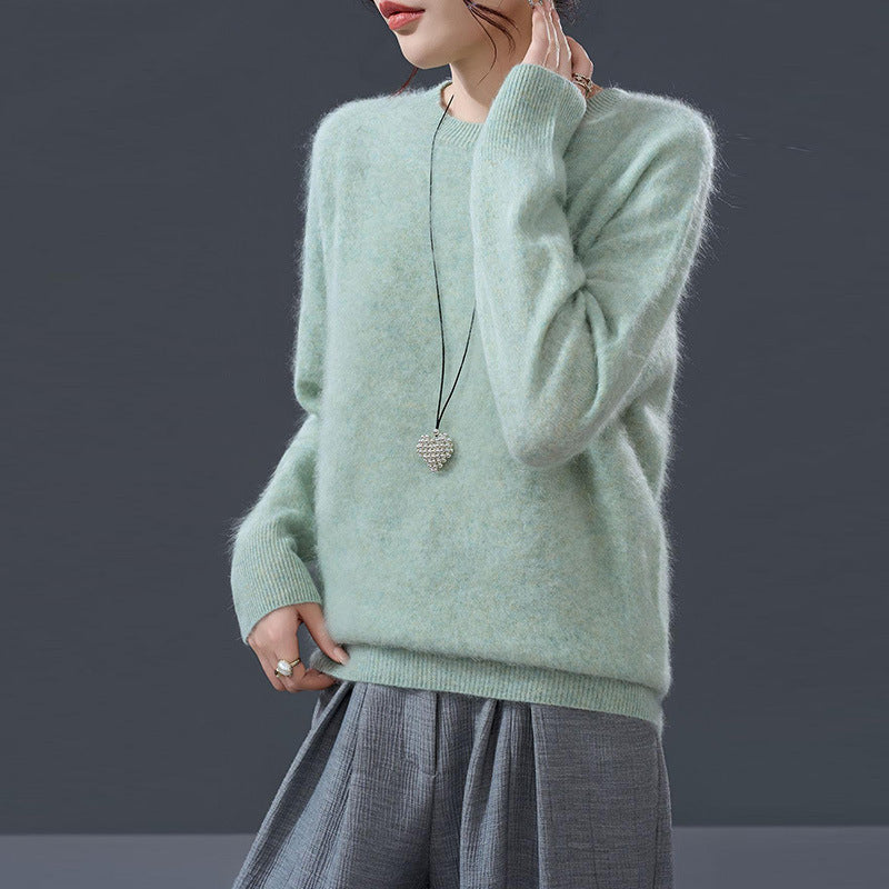 Women's Cashmere Blend Sweater — View 5
