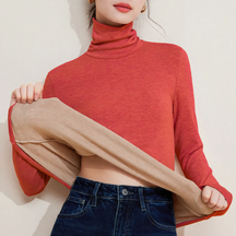 Women's Mock Neck Top — View 9