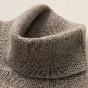 Women's Wool Turtleneck Sweater — View 1