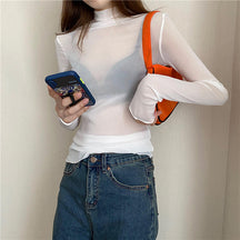 Women's Turtleneck Top — View 10