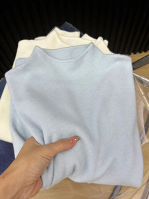 Women's Mock Neck Sweater — View 12