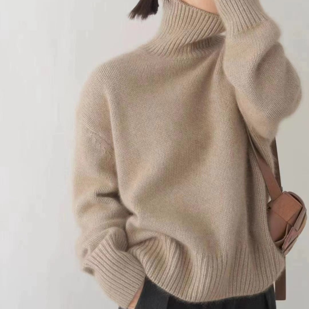 Women's Turtleneck Sweater — View 8
