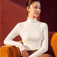 Women's Mock Neck Top — View 6