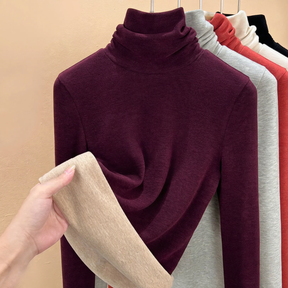 Women's Mock Neck Sweater — View 1