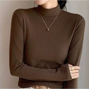 Women's Mock Neck Top — View 10