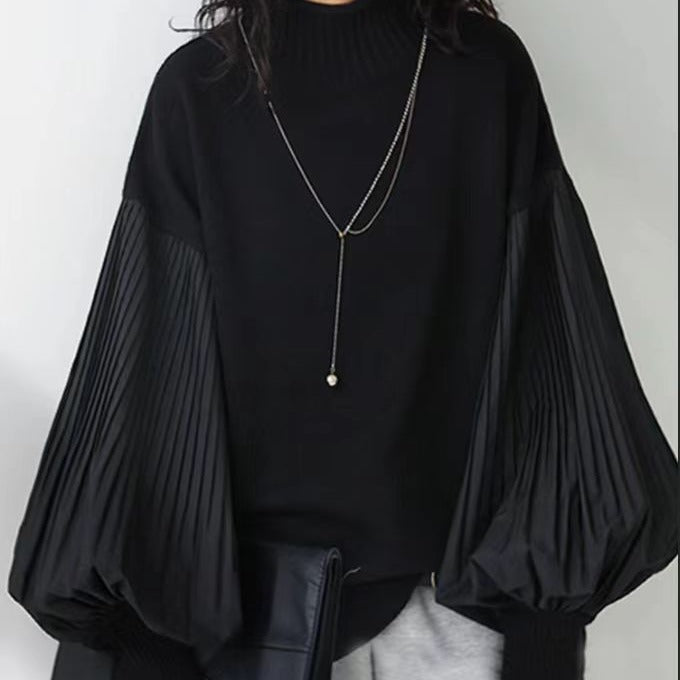 Women's Balloon Sleeve Sweater — View 1