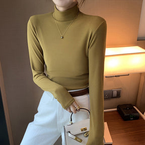 Women's Mock Neck Top — View 3