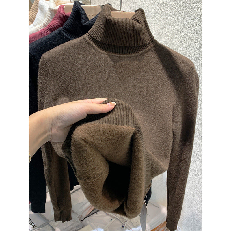 Women's Mock Neck Sweater — View 6