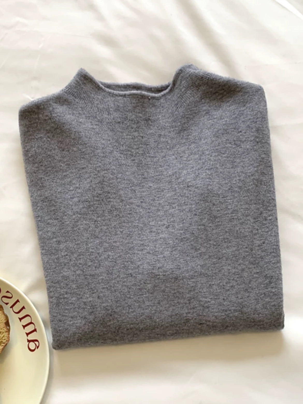 Women's Mock Neck Sweater — View 11